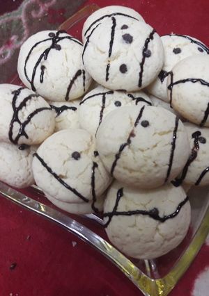 عکسی از دستور کوکی نشاسته ذرت😍