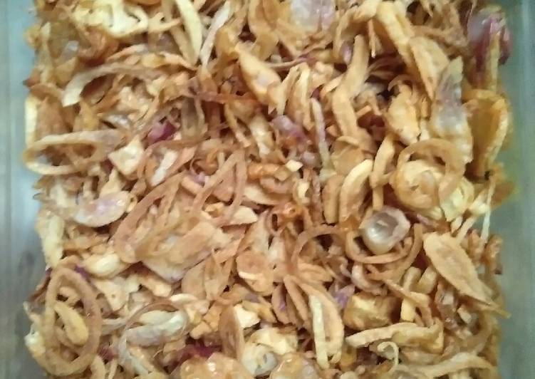 Bawang merah goreng gurih