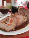 Carne mechada a la chilena