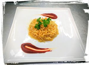 Una foto de Arroz Pilaf
