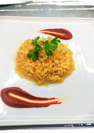 Una foto de Arroz Pilaf