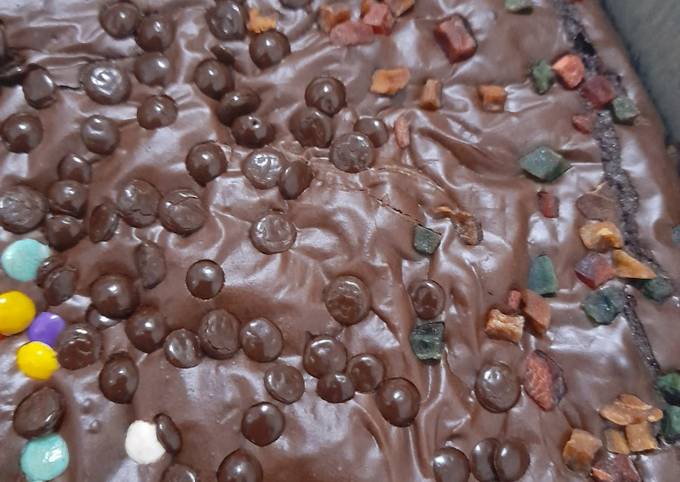 Cara Bikin Fudgy Brownies Shiny Crust Anti Gagal