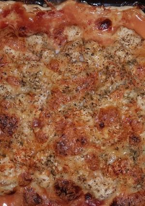 Una foto de Pizza de pavo