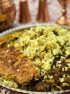 عکسی از دستور كلم پلو خوشمزه