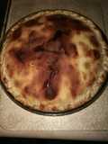 Tarta de jamón y queso