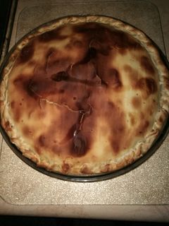Una foto de Tarta de jamón y queso