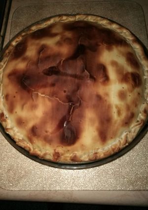 Una foto de Tarta de jamón y queso