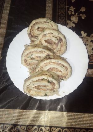 صورة لوصفة رولي البطاطة اكثر من رااااااءع