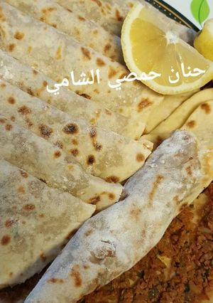 A picture of Sfiha Flatbreads.