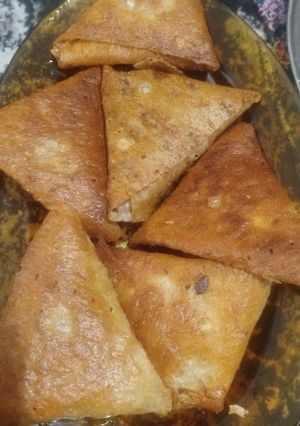 عکسی از دستور سمبوسه پنیری