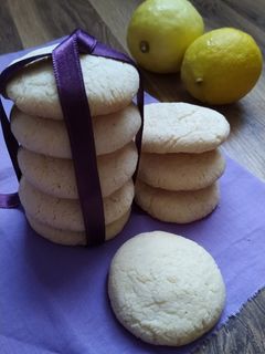 Gluténmentes citromos keksz 🍋 recept fotója