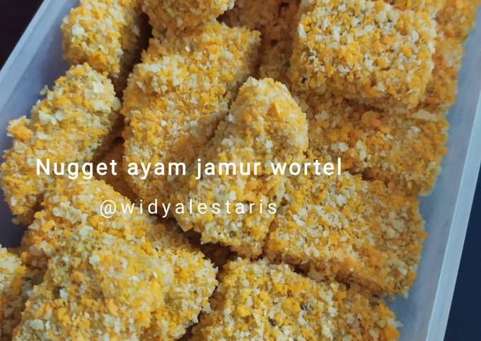 Anti Ribet, Buat Nugget Ayam Jamur Wortel Menu Enak