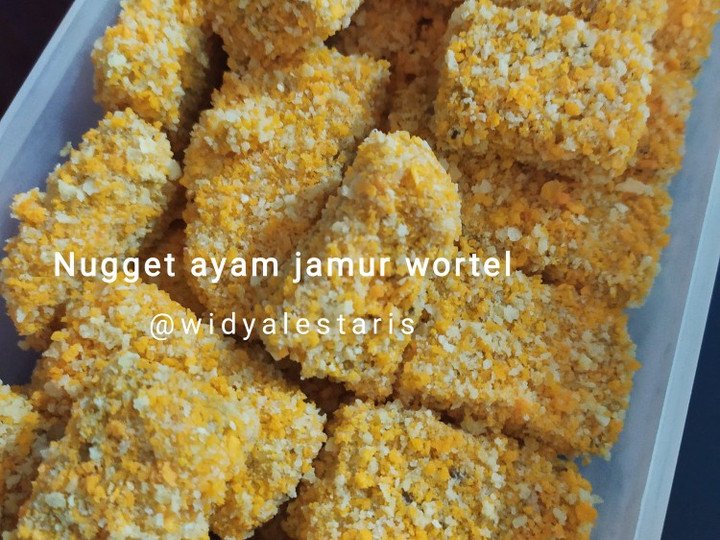 Anti Ribet, Buat Nugget Ayam Jamur Wortel Menu Enak