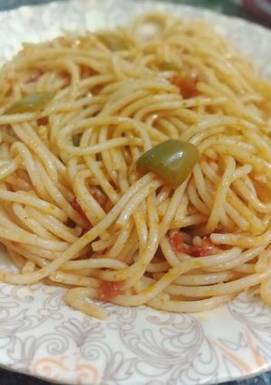 A picture of Spaghetti.