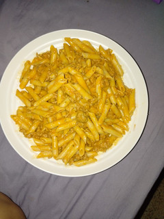 Una foto de Macarrones a la mostaza
