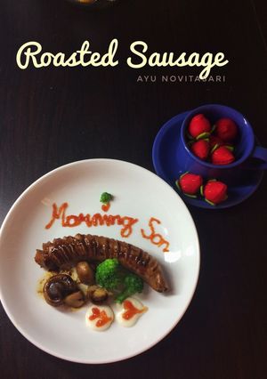 Foto resep Roasted Sausage / Sosis Panggang