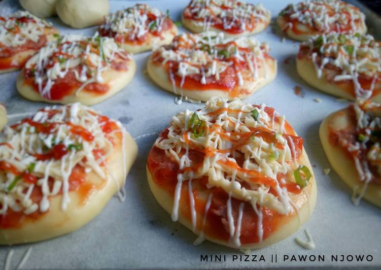 Resep Mini pizza, Enak Banget