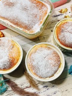 香草舒芙蕾 的食譜成品照片