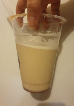 Une photo de Latte glacé