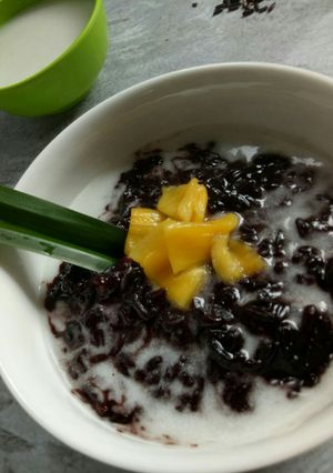 Foto resep Bubur Ketan Hitam Nangka