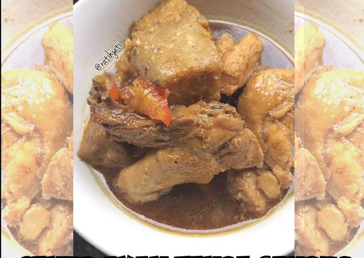 Resep Semur Ayam Tempe Gembus (recook Xander&#39;s Kitchen) Anti Gagal