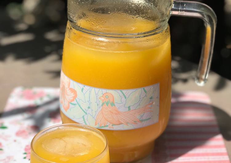 How to Prepare Quick Mango Juice