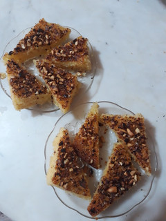 صورة لوصفة بسبوسة
