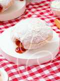 Pumpkin Peanut Butter & Jelly Doughnut