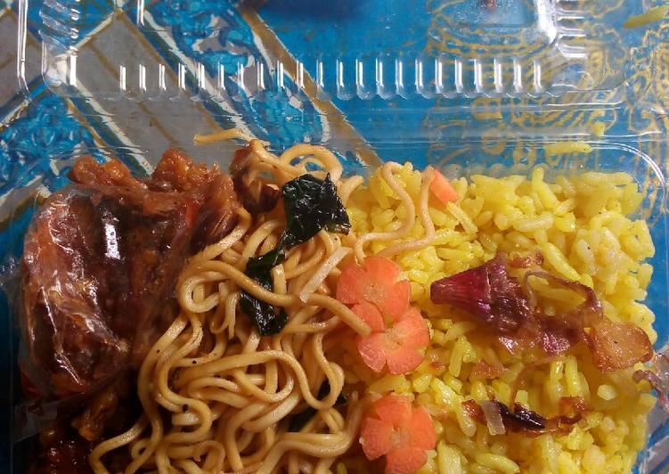 Nasi kuning simple
