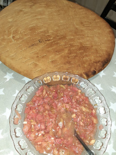 Una foto de Ensalada de tomates