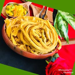 Whosayna’s Papdi Gathiya A picture of Whosayna’s Papdi Gathiya.