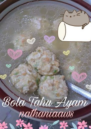 Foto resep Bola Tahu Ayam (MPASI 8Month)