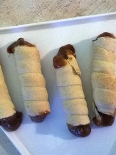 Una foto de Cañoncitos rellenos de dulce de leche