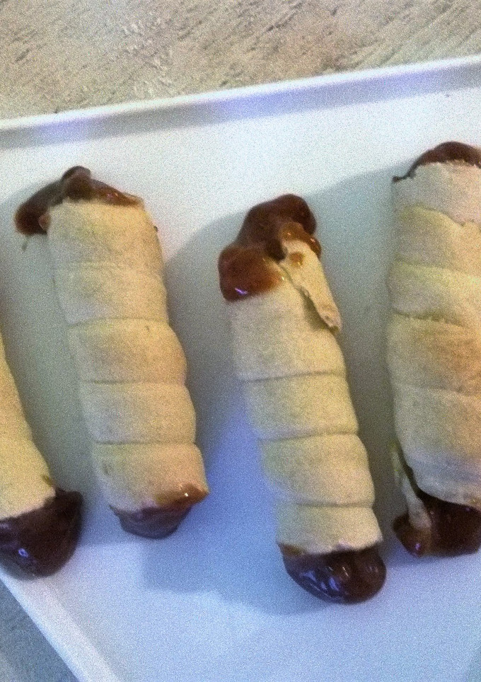 Una foto de Cañoncitos rellenos de dulce de leche