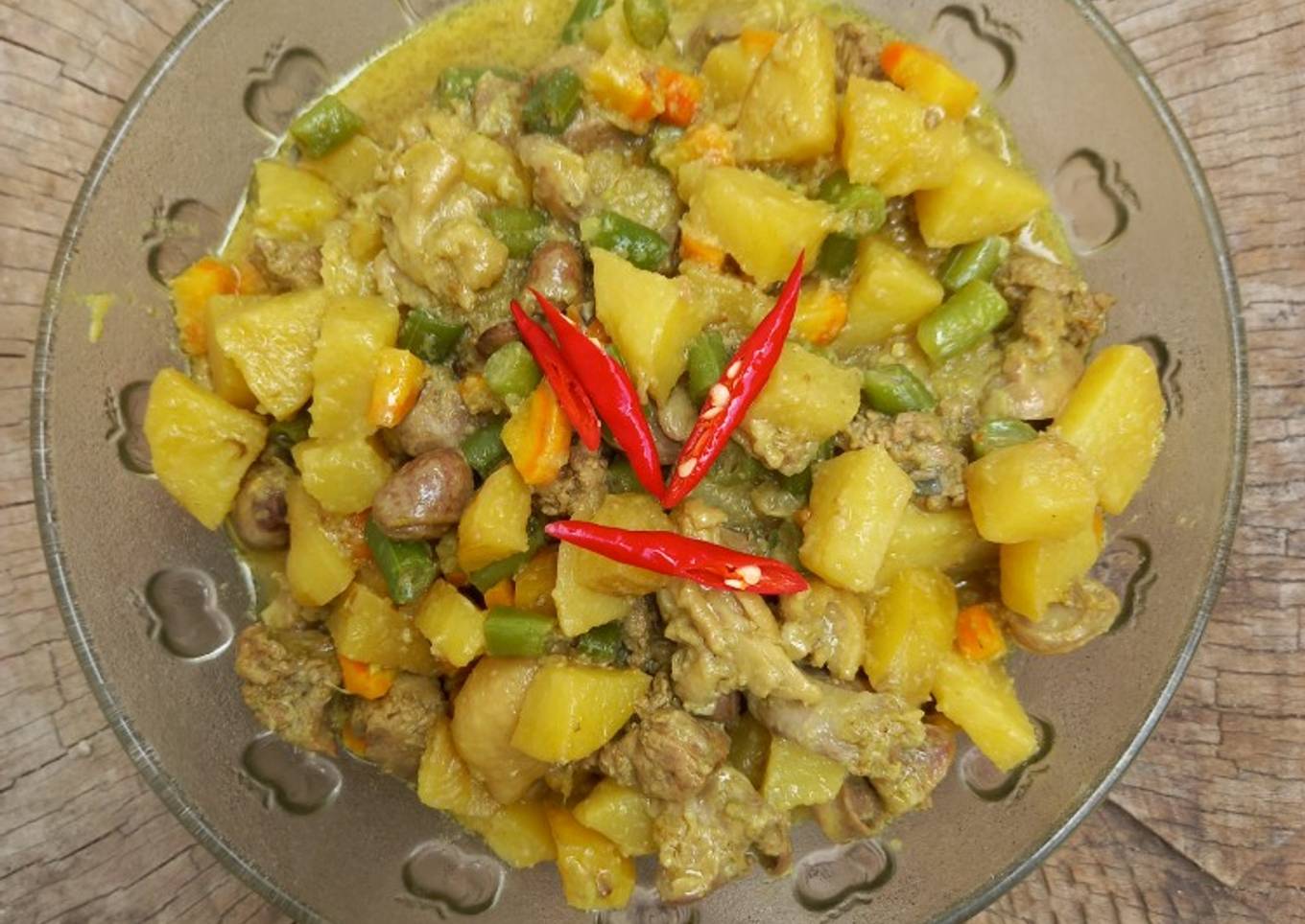 Sambel godog (jeroan ayam)