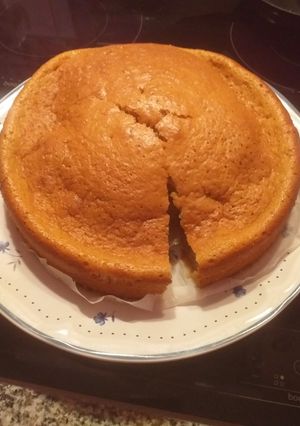 Una foto de Bizcocho de calabaza