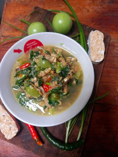 Foto resep Botok Oblok Oblok Teri Tempe Kucai Jamur