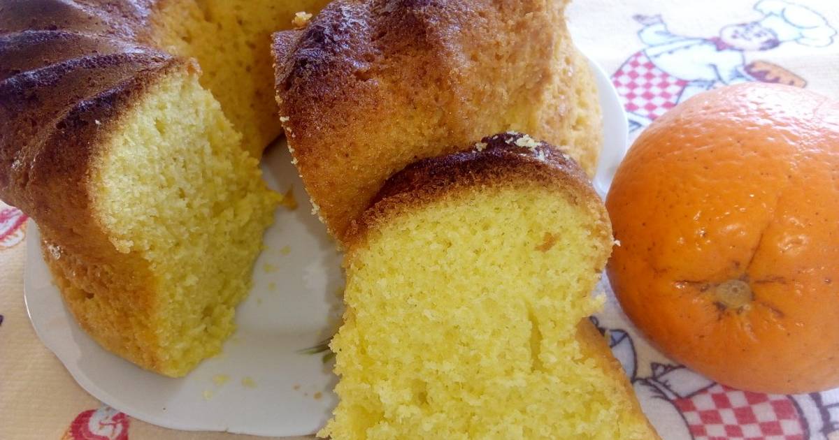 Budín de naranja con aceite Receta de Lisabel (Wampesito)- Cookpad