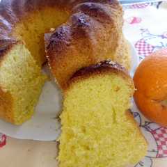 Una foto de Budín de naranja con aceite