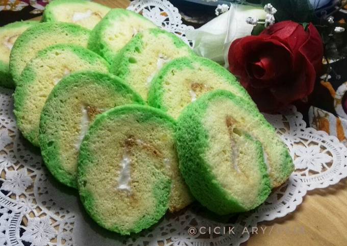 07. Bolu gulung pandan 3 telur