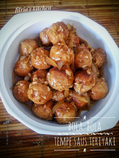 Foto resep Bola-bola Tempe Saus Teriyaki