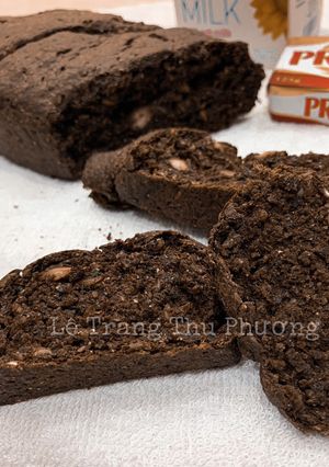 Hình của món CÁCH LÀM BÁNH MÌ ĐEN 🥖.