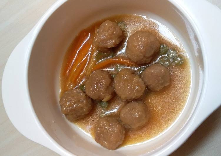 Bola Daging Keju #Mpasi12bulan