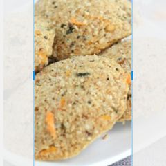 A picture of Oats idli.