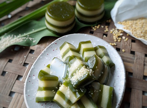 Hình của món Bánh da lợn.