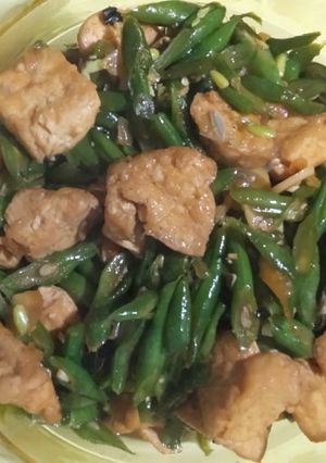 Foto resep Oseng Buncis Tahu Simpel
