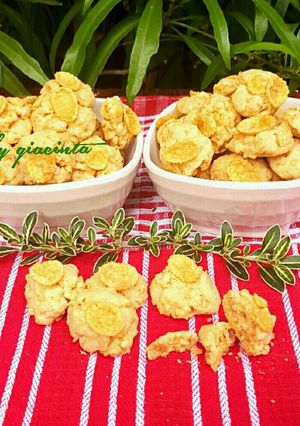 Foto resep Corn flake cookies