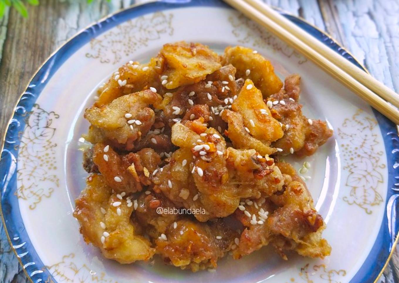Ayam Goreng Mentega Madu khas Korea