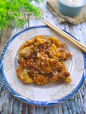 Langkah Gampang Membikin Resep Ayam Goreng Mentega Madu khas Korea yang Sempurna Anti Ribet, Lezat