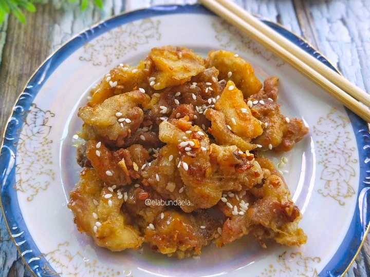 Langkah Gampang Membikin Resep Ayam Goreng Mentega Madu khas Korea yang Sempurna Anti Ribet, Lezat